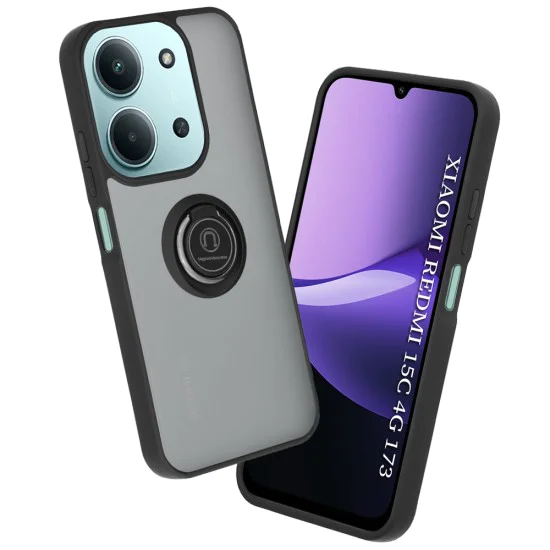 Калъф за Xiaomi Redmi 15C 4G / Redmi 15C 5G - Techsuit - Glinth - Черен