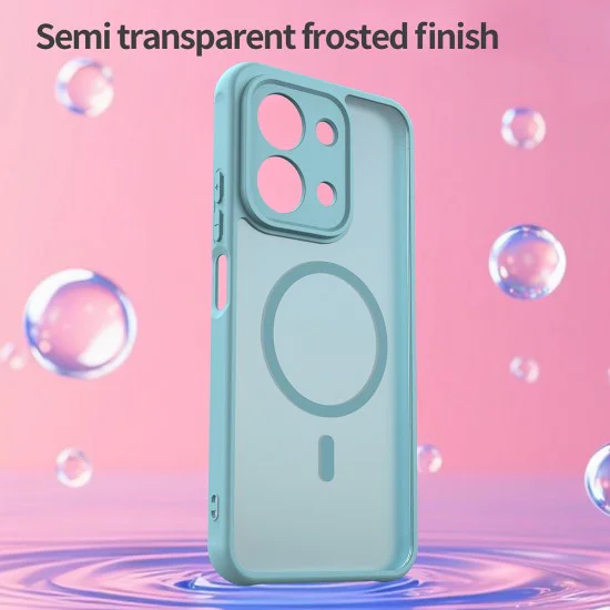 Калъф за Xiaomi Redmi 15C 4G / Redmi 15C 5G - Techsuit - HaloFrost II MagSafe - Ментово Зелен