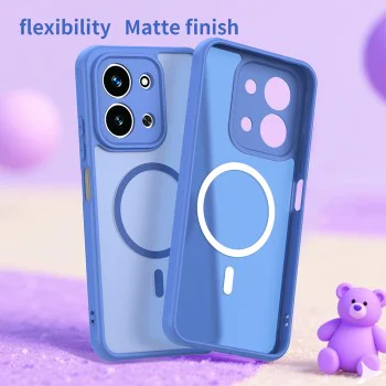 Калъф за Xiaomi Redmi 15C 4G / Redmi 15C 5G - Techsuit - HaloFrost II MagSafe - Небесно Син