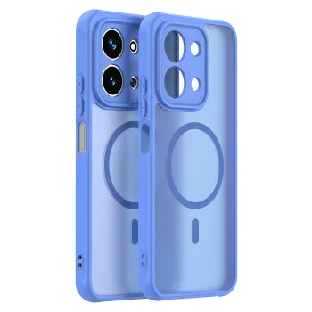 Калъф за Xiaomi Redmi 15C 4G / Redmi 15C 5G - Techsuit - HaloFrost II MagSafe - Небесно Син