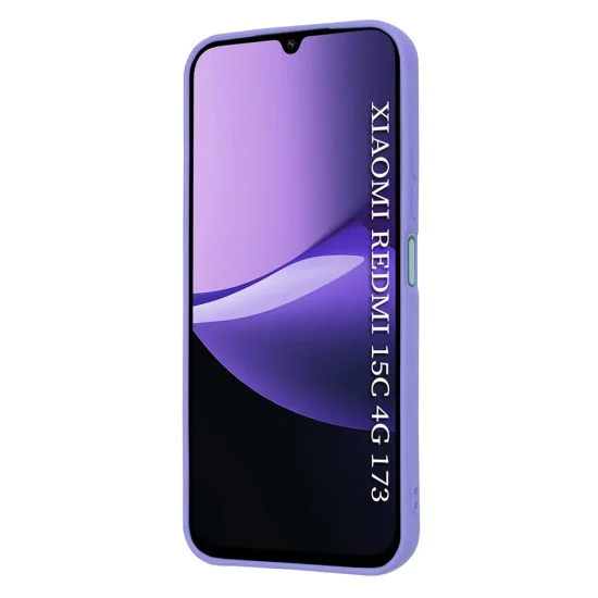 Калъф за Xiaomi Redmi 15C 4G / Redmi 15C 5G - Techsuit - SoftFlex - Светло лилав