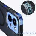 Калъф за Xiaomi Redmi 15C - Techsuit PureFrost MagSafe - Матово черен