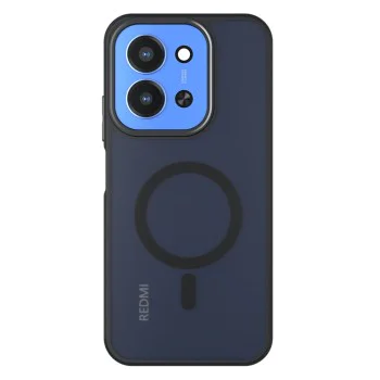 Калъф за Xiaomi Redmi 15C - Techsuit PureFrost MagSafe - Матово черен