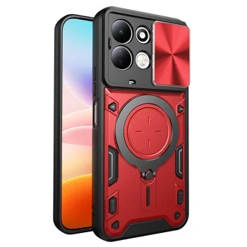 Калъф за Xiaomi Redmi 17 4G / Redmi 17 5G - CamGuard Pro - Techsuit - Червен