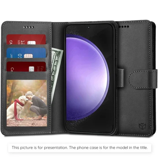 Калъф за Xiaomi Redmi 17 4G / Redmi 17 5G - Diary Book - Techsuit - Черен