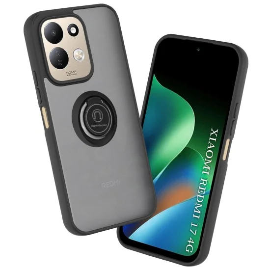 Калъф за Xiaomi Redmi 17 4G / Redmi 17 5G - Glinth - Techsuit - Черен