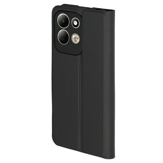 Калъф за Xiaomi Redmi 17 4G / Redmi 17 5G - Magskin Book - Techsuit - Черен