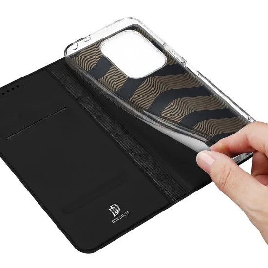 Калъф за Xiaomi Redmi 17 4G / Redmi 17 5G - Skin Pro - Dux Ducis - Черен