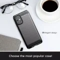 Калъф за Xiaomi Redmi 17C 5G - Carbon Silicone - Techsuit - Черен