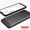 Калъф за Xiaomi Redmi 9A / Redmi 9AT - Carbon Silicone - Черен