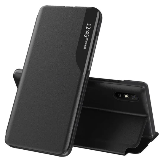Калъф за Xiaomi Redmi 9A / Redmi 9AT - eFold Series - черен