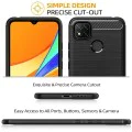 Калъф за Xiaomi Redmi 9C / Redmi 9C NFC - Carbon Silicone - Черен