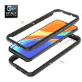 Калъф за Xiaomi Redmi 9C / Redmi 9C NFC - Techsuit - Defense360 Pro + Протектор за екран - Черен
