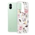 Калъф за Xiaomi Redmi A1+ / A2+ - Marble Series - Chloe White