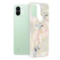 Калъф за Xiaomi Redmi A1+ / A2+ - Marble Series - Pink Hex