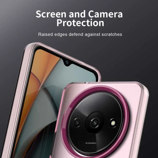 Калъф за Xiaomi Redmi A3 / Redmi A3x - CandyCase MagSafe - Розов