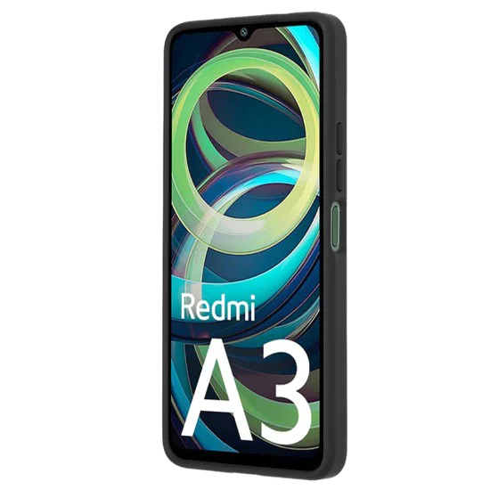 Калъф за Xiaomi Redmi A3 / Redmi A3x - Glinth - Черен