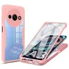 Калъф за Xiaomi Redmi A3 / Redmi A3x + Протектор - ColorVerse 360 ​​Series - розов