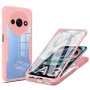 Калъф за Xiaomi Redmi A3 / Redmi A3x + Протектор - ColorVerse 360 ​​Series - розов