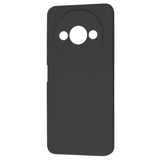 Калъф за Xiaomi Redmi A3 / Redmi A3x - SoftFlex - Черен