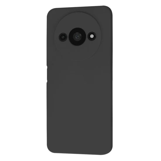 Калъф за Xiaomi Redmi A3 / Redmi A3x - SoftFlex - Черен