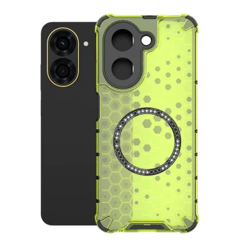 Калъф за Xiaomi Redmi A5 4G (регионален) - Honeycomb Shield MagSafe - Зелен