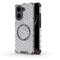 Калъф за Xiaomi Redmi A5 4G (регионален) - Techsuit - HoneyComb Shield MagSafe - Бял