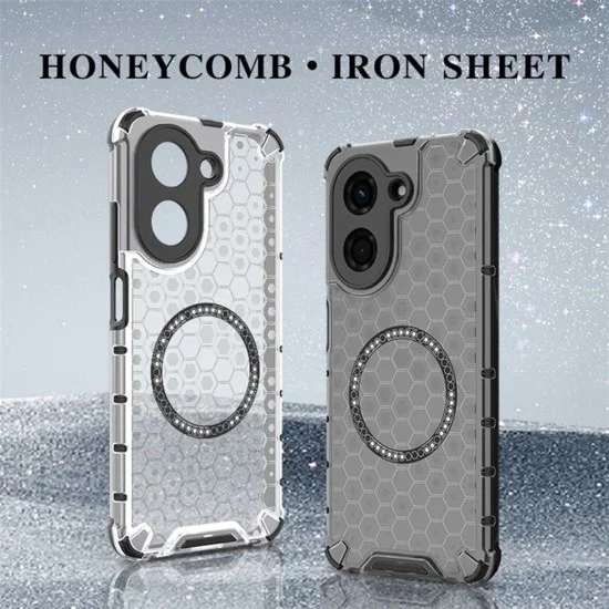 Калъф за Xiaomi Redmi A5 4G (регионален) - Techsuit - HoneyComb Shield MagSafe - Бял