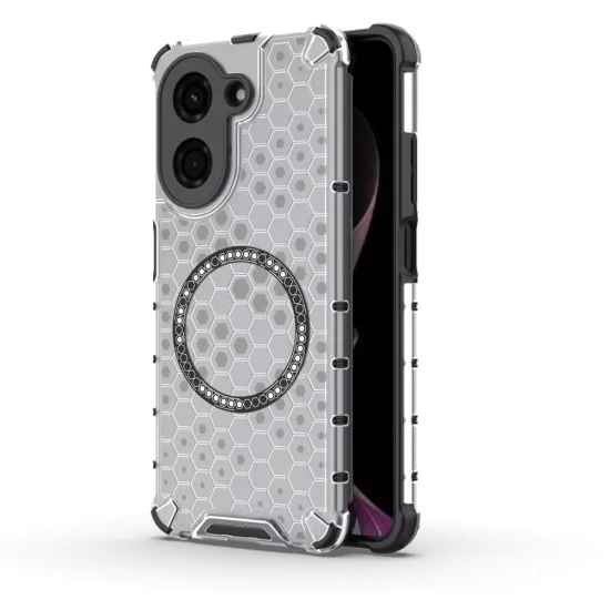 Калъф за Xiaomi Redmi A5 4G (регионален) - Techsuit - HoneyComb Shield MagSafe - Бял