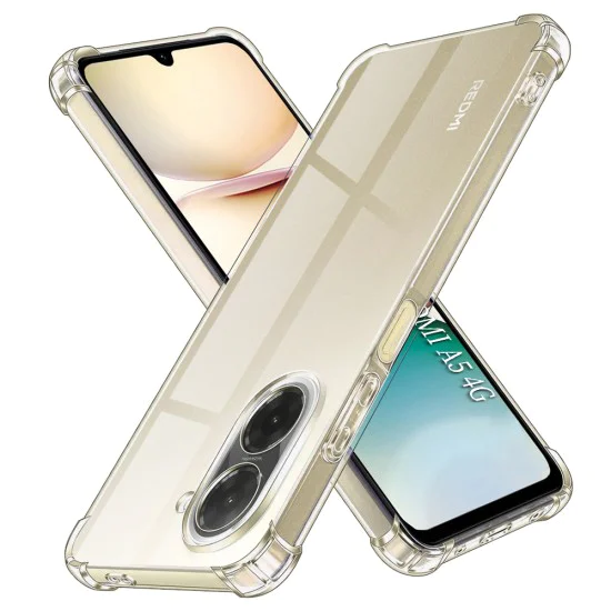 Калъф за Xiaomi Redmi A5 4G (регионален) - Techsuit - Shockproof Clear Silicone - Прозрачен