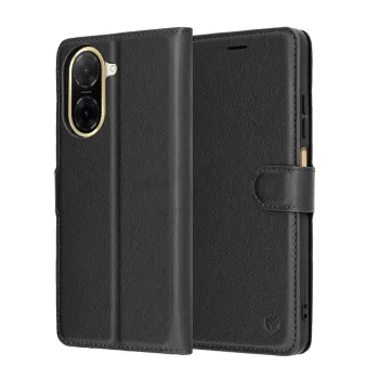 Калъф за Xiaomi Redmi A5 4G (стандартен) - Techsuit - Leather Folio - Черен