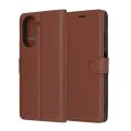 Калъф за Xiaomi Redmi A5 4G (стандартен) - Techsuit - Leather Folio - кафяв