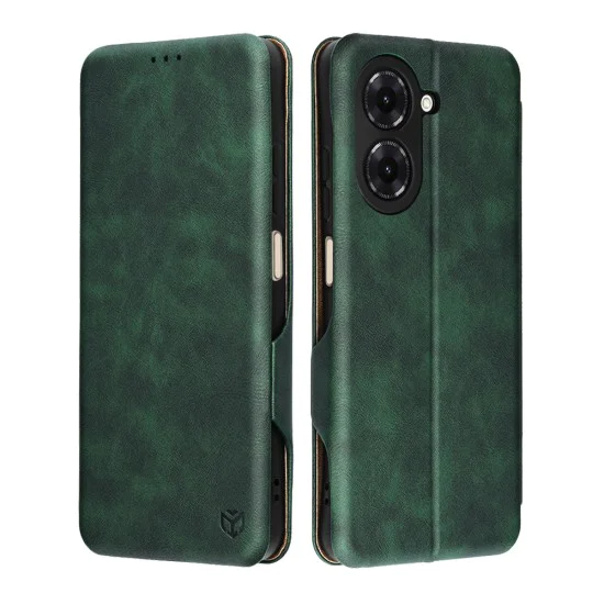 Калъф за Xiaomi Redmi A5 4G (стандартен) - Techsuit - Safe Wallet Plus - Зелен