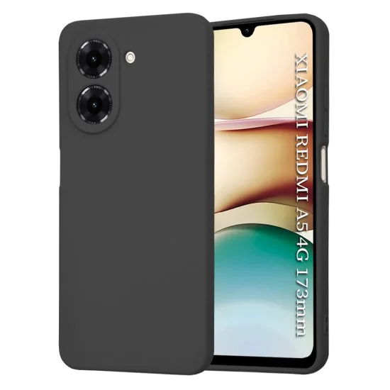 Калъф за Xiaomi Redmi A5 4G (стандартен) - Techsuit - SoftFlex - Черен
