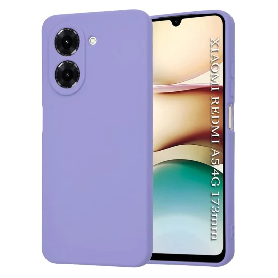 Калъф за Xiaomi Redmi A5 4G (стандартен) - Techsuit - SoftFlex - светло лилав