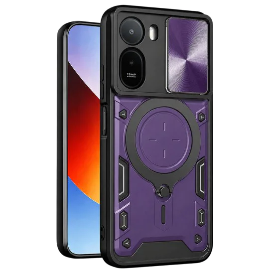 Калъф за Xiaomi Redmi A7 Pro 4G - CamGuard Pro - Techsuit - Лилав