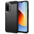 Калъф за Xiaomi Redmi A7 Pro 4G - Carbon Silicone - Techsuit - Черен