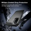 Калъф за Xiaomi Redmi A7 Pro 4G - Carbon Silicone - Techsuit - Черен