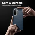 Калъф за Xiaomi Redmi A7 Pro 4G - Carbon Silicone - Techsuit - Син