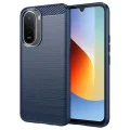 Калъф за Xiaomi Redmi A7 Pro 4G - Carbon Silicone - Techsuit - Син