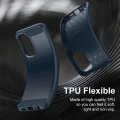 Калъф за Xiaomi Redmi A7 Pro 4G - Carbon Silicone - Techsuit - Син