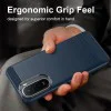 Калъф за Xiaomi Redmi A7 Pro 4G - Carbon Silicone - Techsuit - Син
