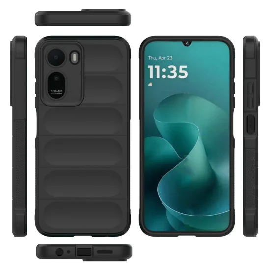 Калъф за Xiaomi Redmi A7 Pro 4G - Magic Shield - Techsuit - Черен