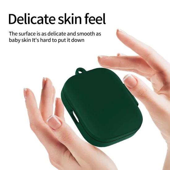 Калъф за Xiaomi Redmi Buds 5 – Techsuit Silicone Case – Черен