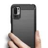 Калъф за Xiaomi Redmi Note 10 5G / Poco M3 Pro 5G - Carbon Silicone - Черен