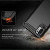 Калъф за Xiaomi Redmi Note 10 5G / Poco M3 Pro 5G - Carbon Silicone - Черен