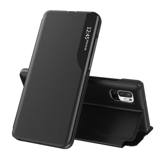 Калъф за Xiaomi Redmi Note 10 5G / Poco M3 Pro 5G - eFold Series - Черен