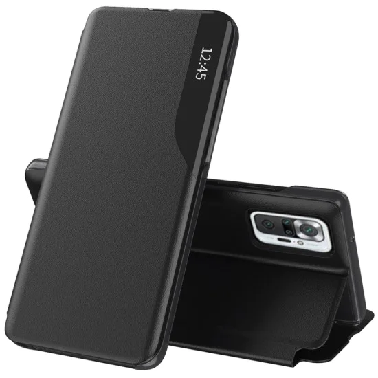 Калъф за Xiaomi Redmi Note 10 Pro / Note 10 Pro Max - eFold Series - Черен