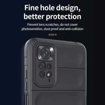 Калъф за Xiaomi Redmi Note 11 / Note 11S - Magic Shield - Черен