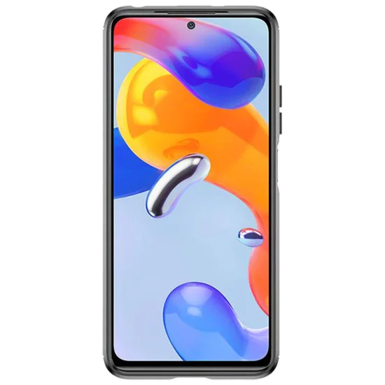 Калъф за Xiaomi Redmi Note 11 Pro 4G / Note 11 Pro 5G / Note 12 Pro 4G - Carbon Silicone - Черен